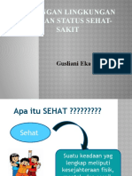 Hubungan Lingkungan Dengan Status Sehat-Sakit