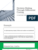 Decision Making Through Differential Costing