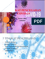 5 Tingkat Pencegahan Covid-19