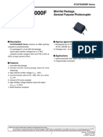 PC357NJ0000F Series: Mini-Flat Package, General Purpose Photocoupler