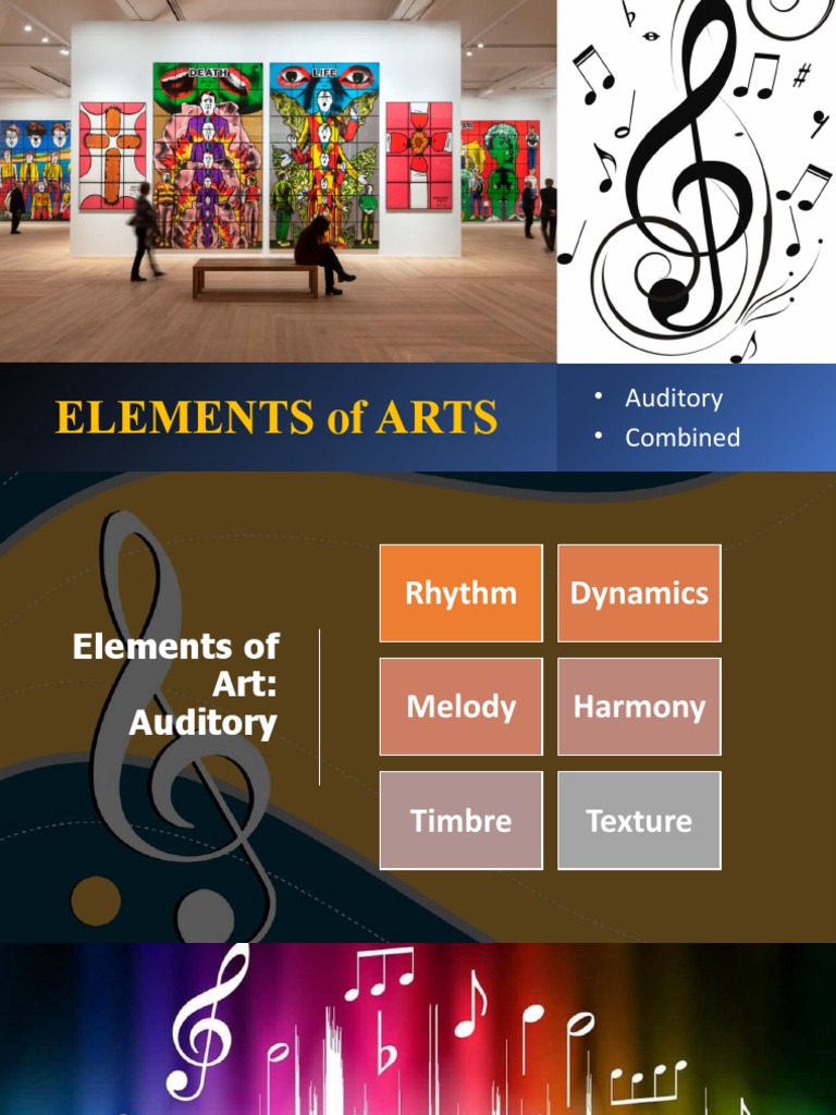 Auditory Elements of Arts PDF Harmony Melody