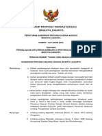 Peraturan Gubernur Nomor 122 Tahun 2005 Tentang Pengelolaan Air Limbah Domestik Di Provinsi Daerah Khusus Ibukota Jakarta