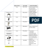 Production Plant and Machineries and Equipment