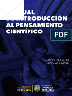 Manual de Introduccion Al Pensamiento Cientifico.