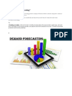 What Is Demand Forecasting ......