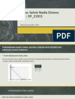 Matematika Persamaan Garis Lurus