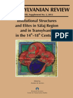 Institutional Structures and Elites in Salaj Reg