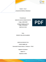 Unidad 1 - Fase 2 - Análisis de Prefactibilidad