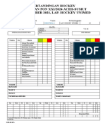 Match Report Pertandingan Hockey Persiapan PON XXI 2024 Aceh-Sumut 9-11 Desember 2021