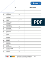 Linie1 Wortliste Elektriker