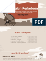 Kelompok 6 Masalah Perkotaan