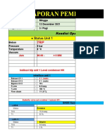 Lap Pembangkitan CCR - 1,2 Minggu, 12 Desember Regu 3 (Pagi)