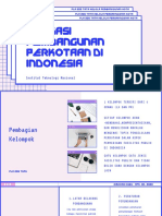 Aplikasi Pembangunan Perkotaan di Indonesia