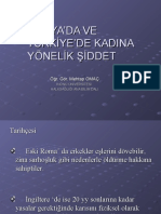 Kadına Şiddet Sunum 1