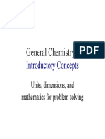 General Chemistry I: Introductory Concepts