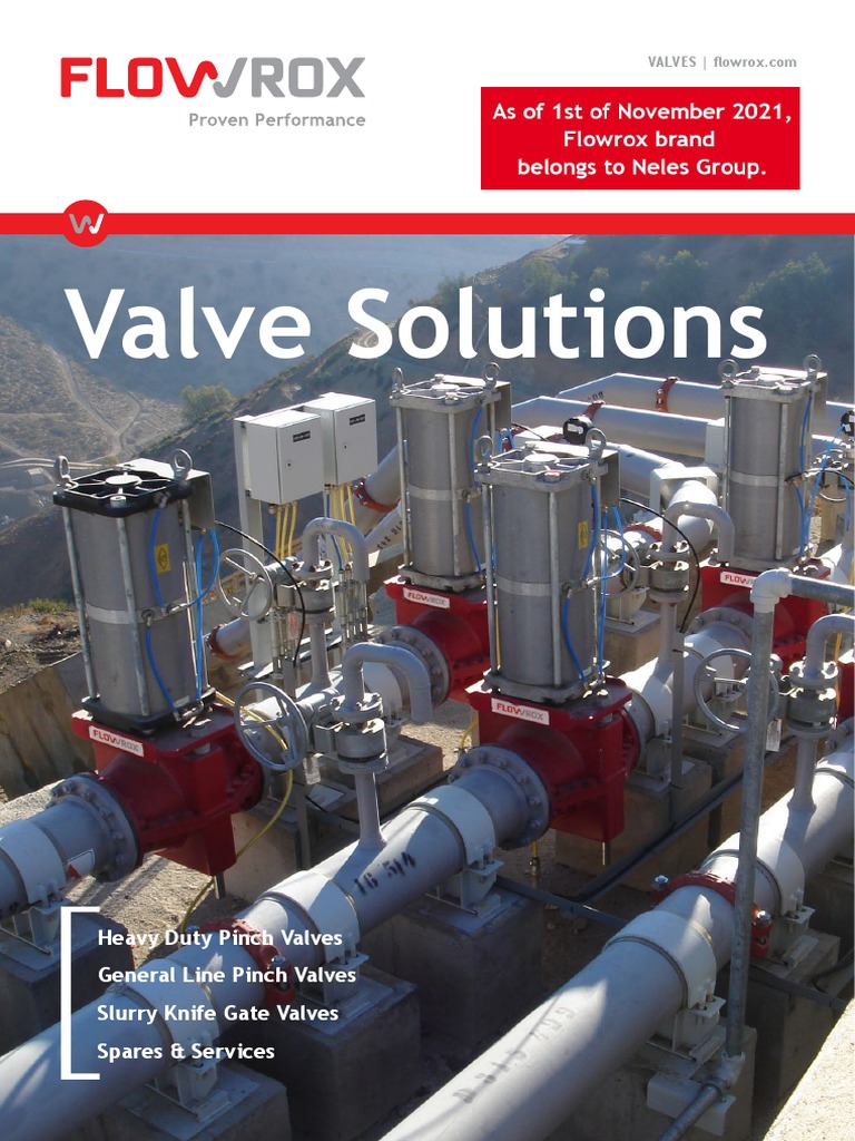Flowrox Pinch Valve Solutions Overview | PDF | Valve | Pump