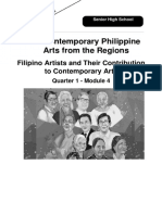 Contemporary Philippine Arts From The Regions: Filipino Artists and Their Contribution To Contemporary Arts