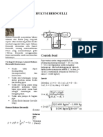 Hukum Bernoulli