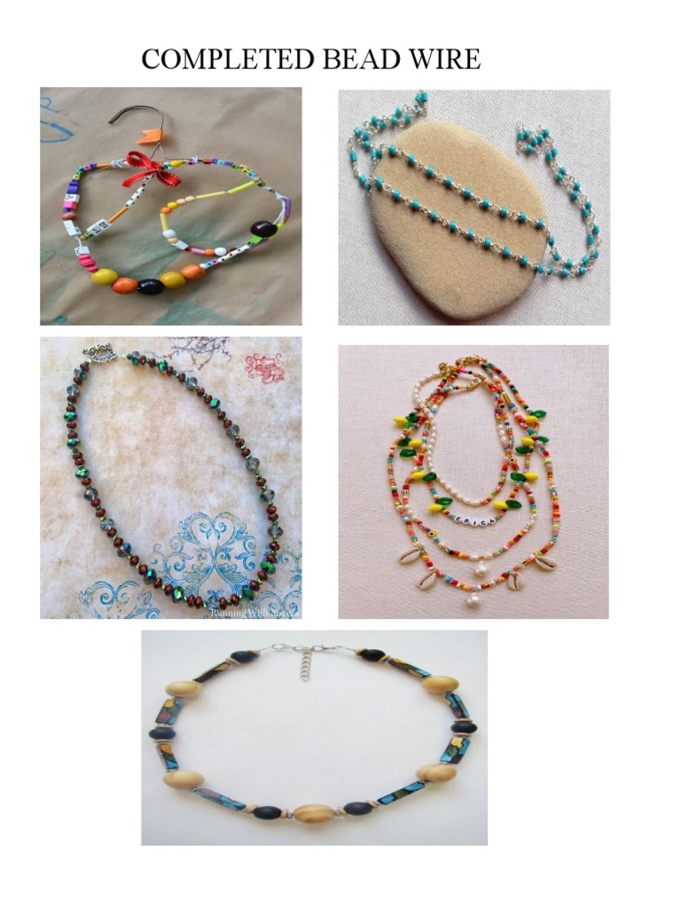 Completed Bead Wire Techniques | PDF