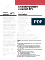 Respiratory Protective Equipment (RPE) : Offshore Coshh Essentials