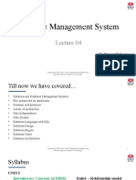 Database Management System: by Hemant Tulsani