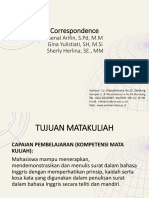 Correspondence: Jaenal Arifin, S.PD, M.M Gina Yulistiati, SH, M.Si Sherly Herlina, SE., MM