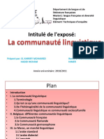 Lacommunautlinguistique 110206132613 Phpapp02