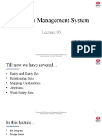 Database Management System Lecture 05