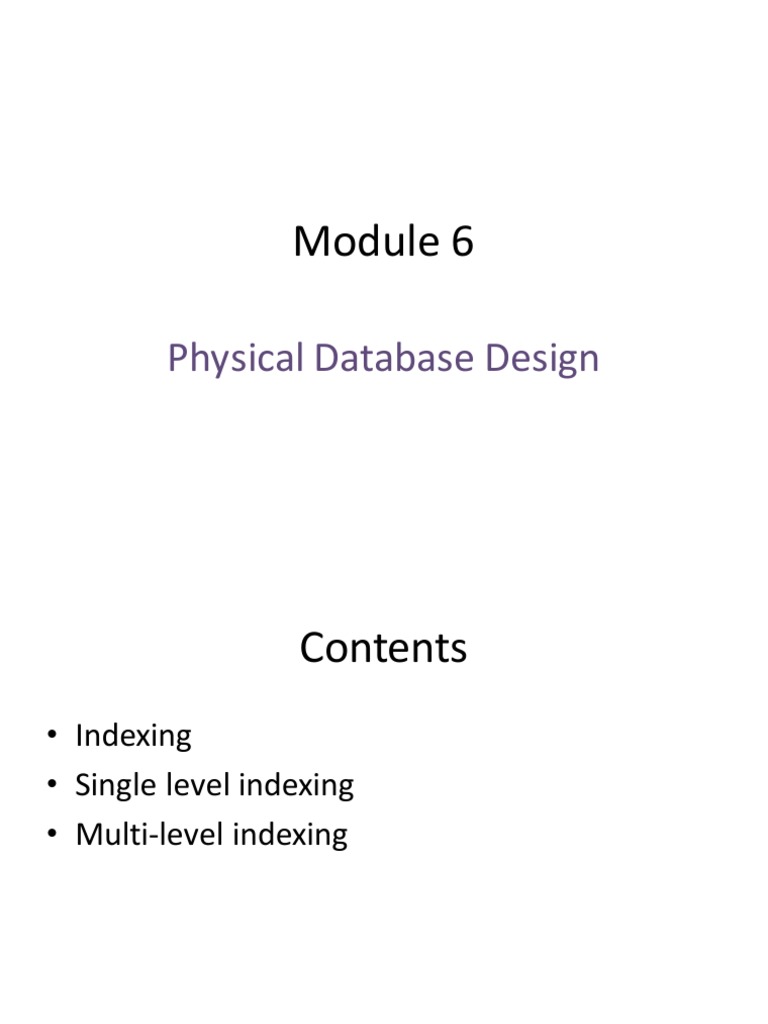 Indexing | PDF | Database Index | Algorithms And Data Structures