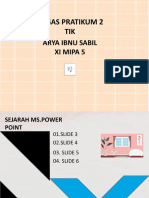 Tugas Pratikum 2, Arya Ibnu Sabil, Xi Mipa 5