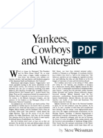 Yankees, Cowboys, and Watergate (1974)