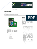 01.10.2021 - Technical Data Sheet PRO-X 207 (ID)