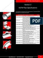 ASTM Pipe Specifications