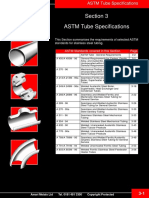 ASTM Tube Specifications