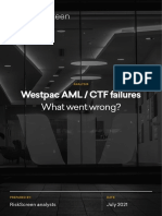 Westpac AML / CTF Failures: What Went Wrong?