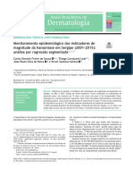 v95 Monitoramento Epidemiologico Dos Indicadores de Magnitude Da Hanseniase em Sergipe 2001 2015 - Analise Por Regressao Segmentada