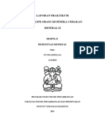 Pdfcoffee.com Praktikum 5 Metoda Gravitasi Menentukan Densitas Batuan PDF Free