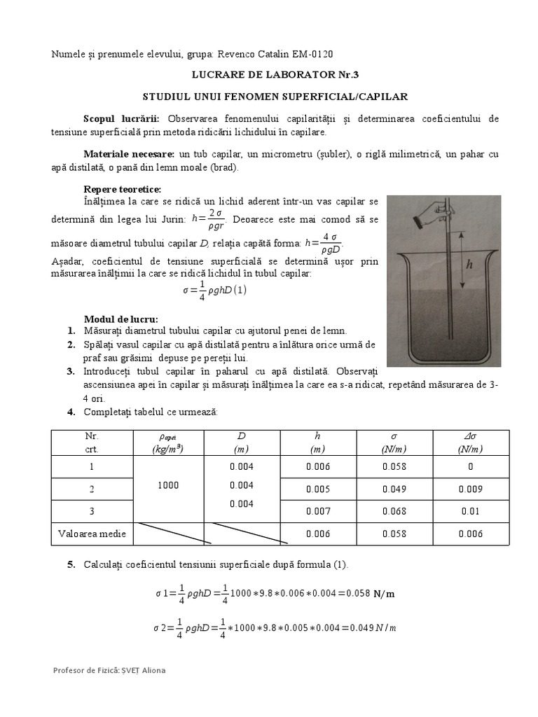 Lucrare de Laborator II.3 | PDF