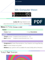 CPSC 425: Computer Vision: Lecture 12: Edge Detection (Cont.)