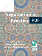 Negotiation in Practice