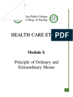 Hcethics Module 1