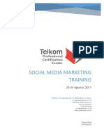 Modul Social Media Marketing Training 03