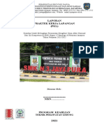 Format Laporan PKL 2021
