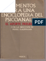 KAUFMANN (Dir) - Elementos Para Una Enciclopedia Del Psicoan+Ílisis, El Aporte Freudiano. 734p