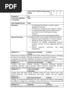 Python Syllabus