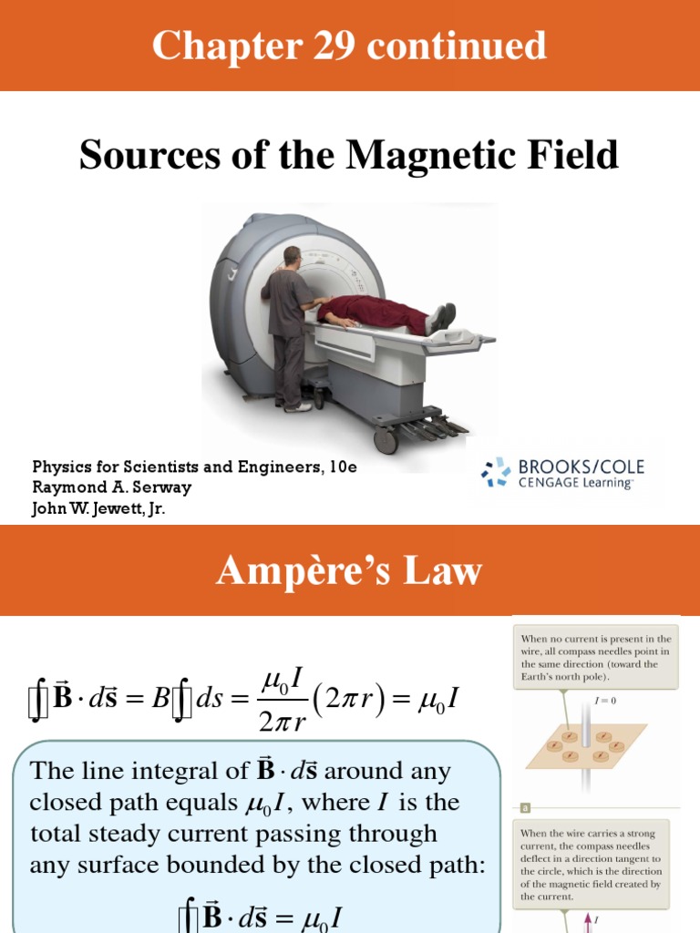 Chapter 29 Continued: Sources of The Magnetic Field | PDF | Magnetism ...