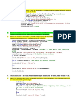 Exercícios Consola