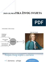 Sistematika Živog Svijeta