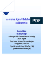 Assurance Against Radiation Effects On Electronics