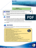 Module 1 (Earth Sci)